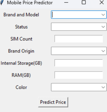 Predicting Mobile Prices